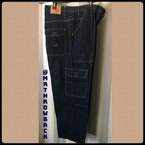 VINTAGE PERRY ELLIS CARGO JEANS 38 WAIST